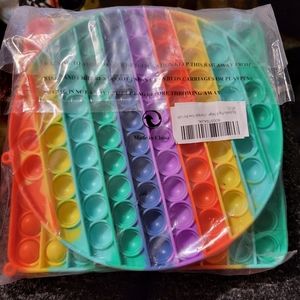 Fidget popper 2 pack rainbow kids